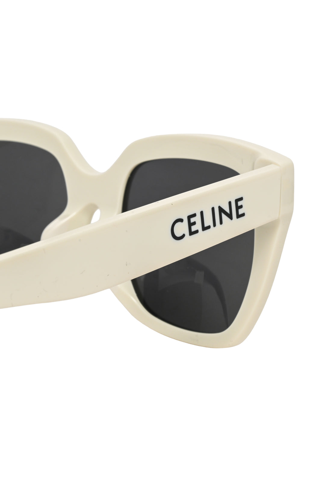 Celine Logo Square Frame Sunglasses