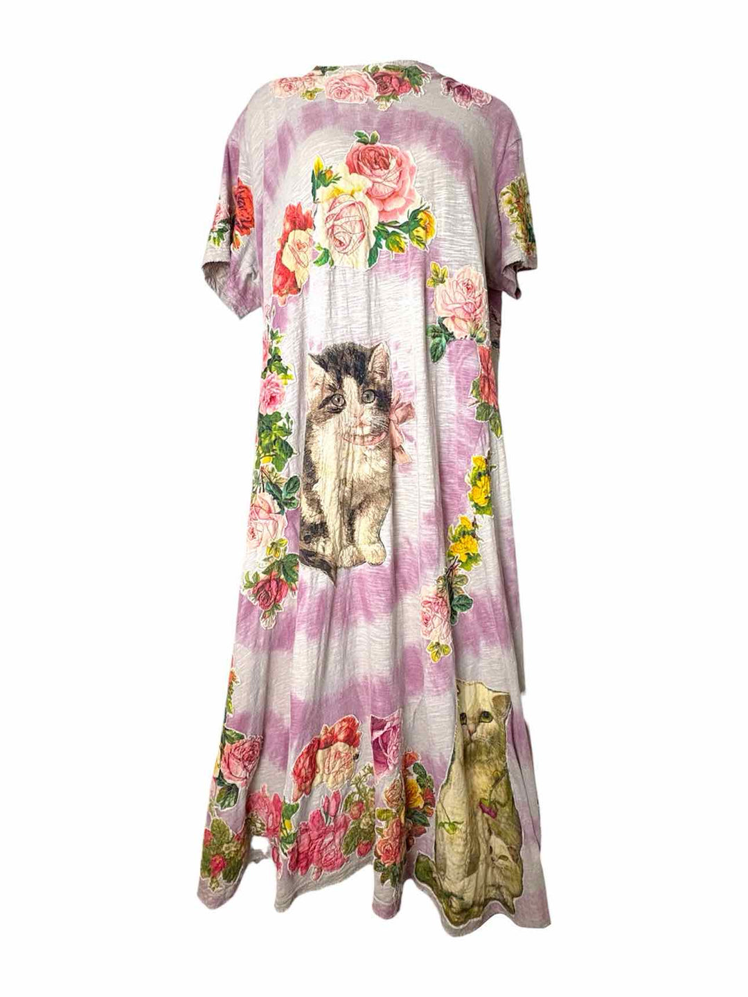 Magnolia Pearl Size OS Tie-Dye Kitty Tee Dress