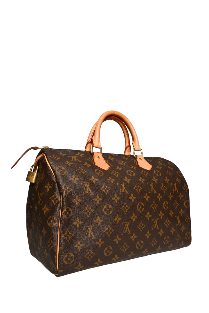 Louis Vuitton 2009 Monogram Coated Canvas Speedy 35