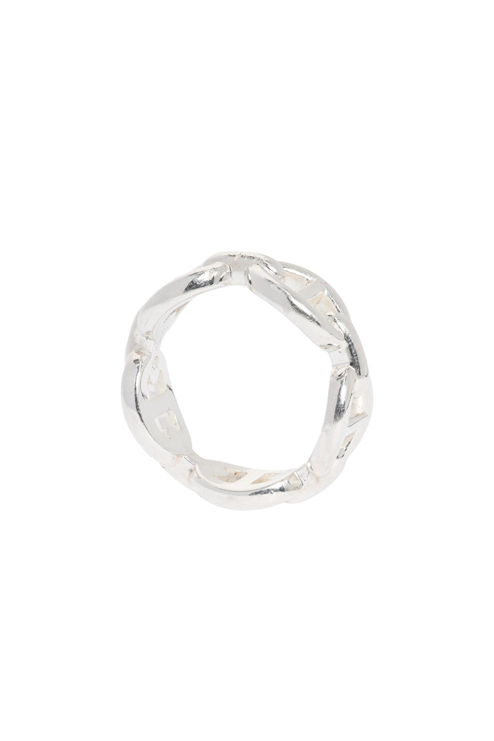 Hermes Size 6.75 Chaine d'ancre Enchainee Ring