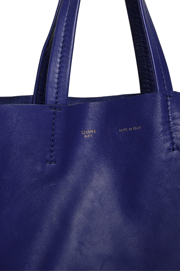 Celine 2010 Smooth Leather Vertical Cabas Tote