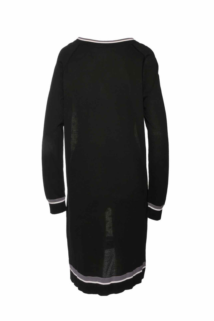 Hermes Size 40 Silk Blend Pattern Dress