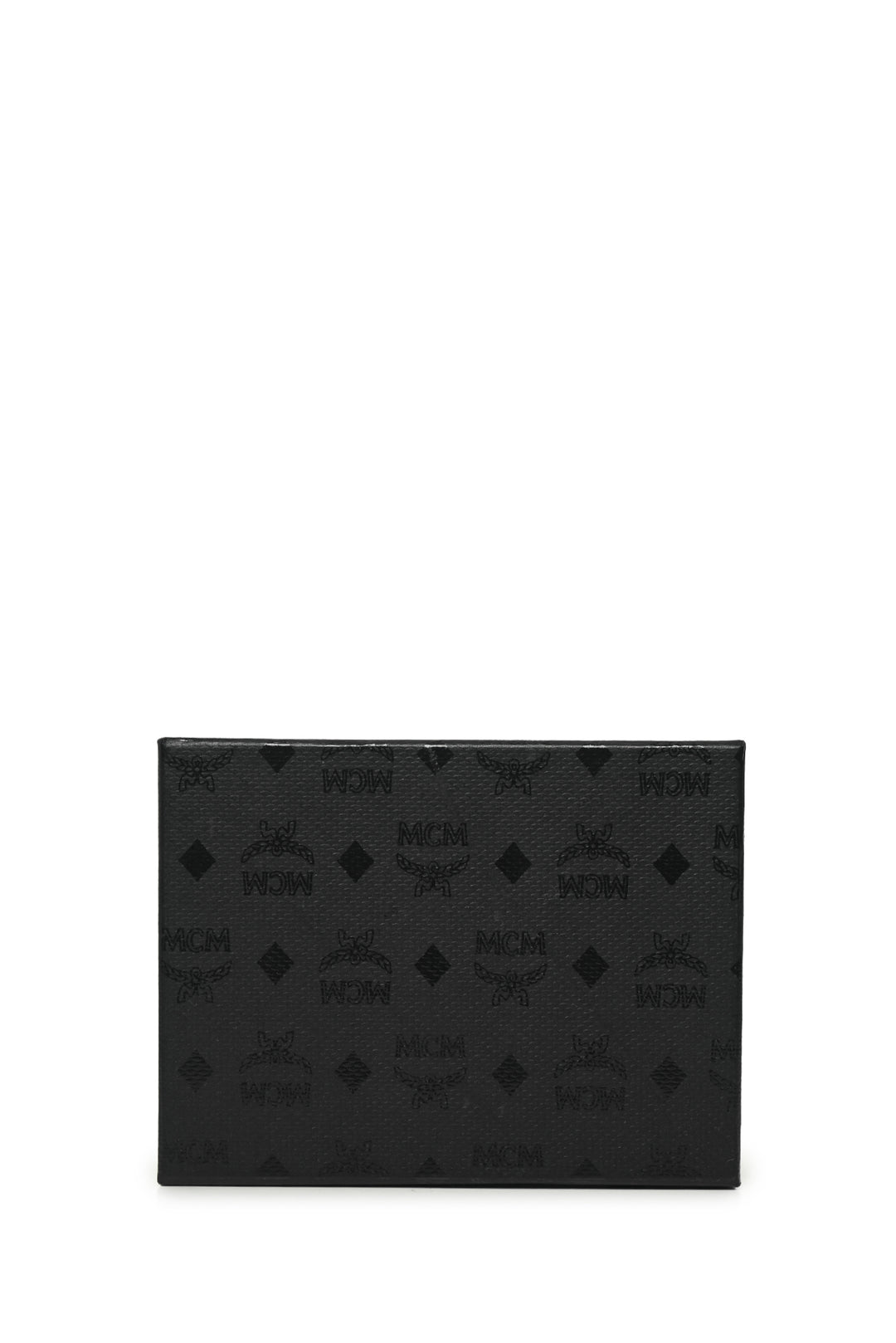 MCM Visetos Coated Canvas & Nappa Leather Compact Wallet