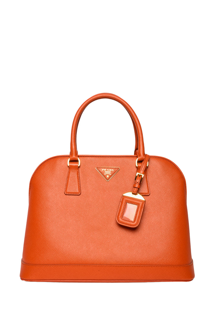 Prada Saffiano Lux Medium Open Promenade Tote