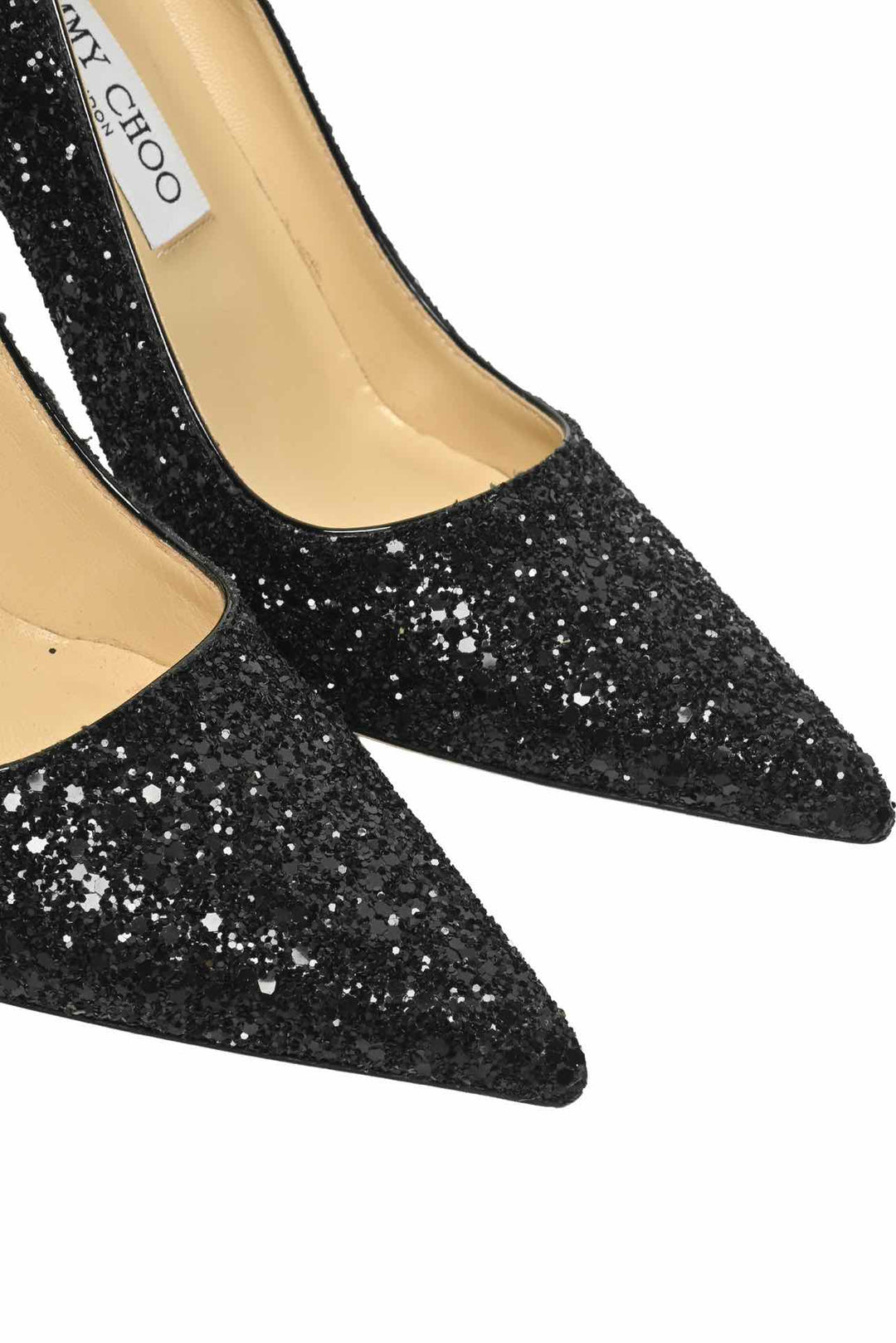 Jimmy Choo Size 38 Romy Glitter Pumps