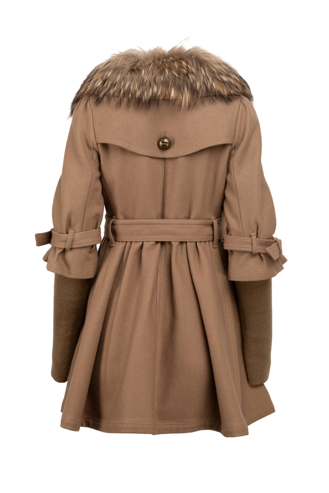 Burberry London Size 38 Blue Label Double Breasted Coat