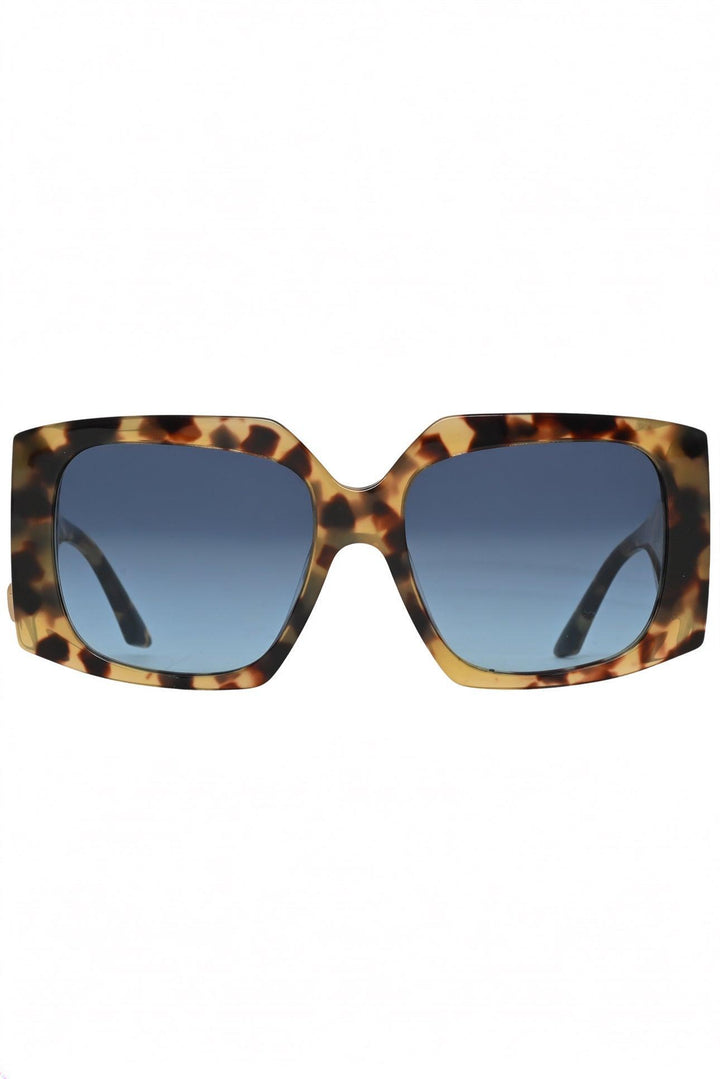 Jimmy Choo Tortoiseshell Square Sunglasses