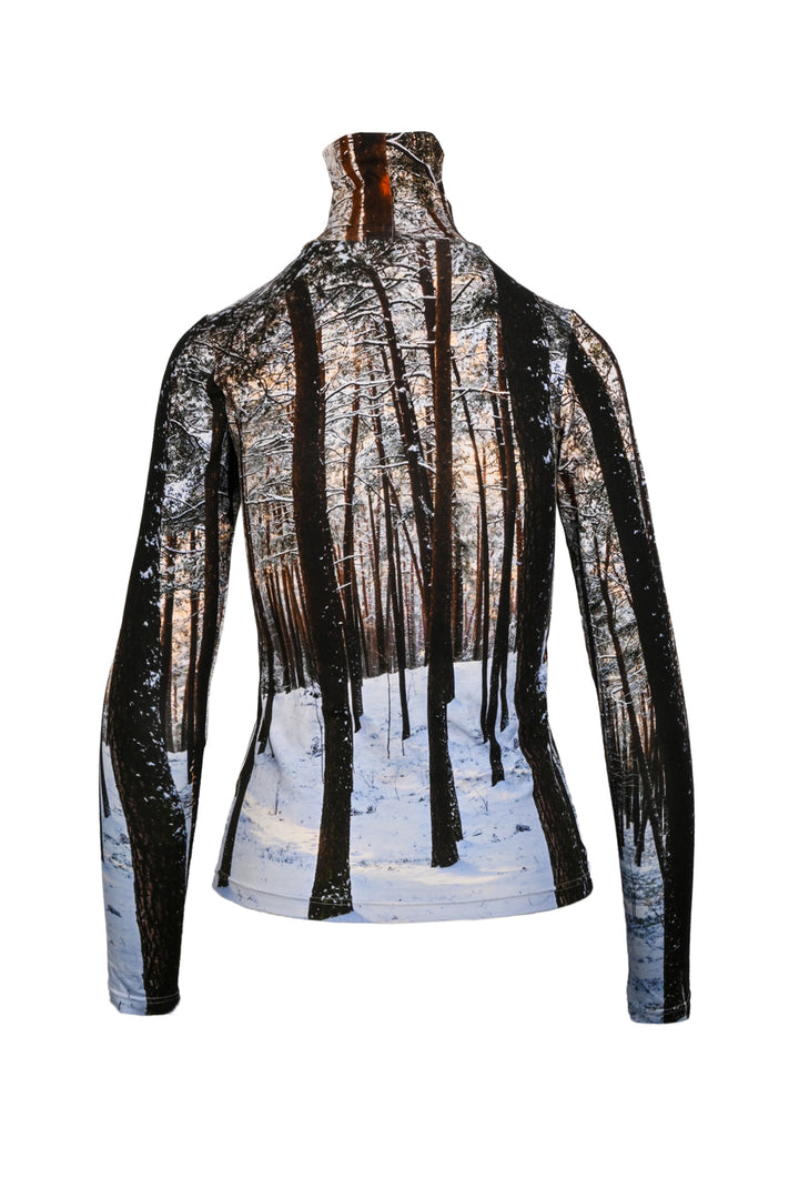 R13 Size S Winter Woods Turtleneck Tops