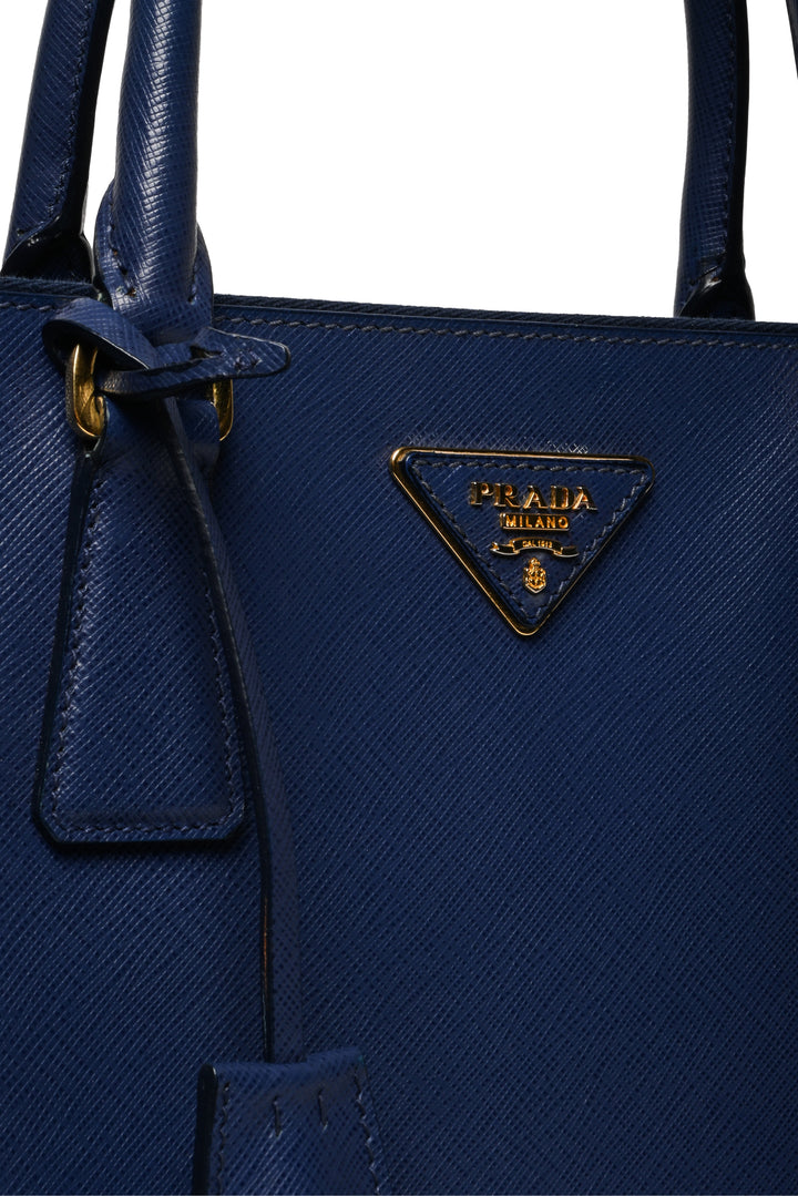 Prada Saffiano Lux Medium Galleria Double Zip Tote