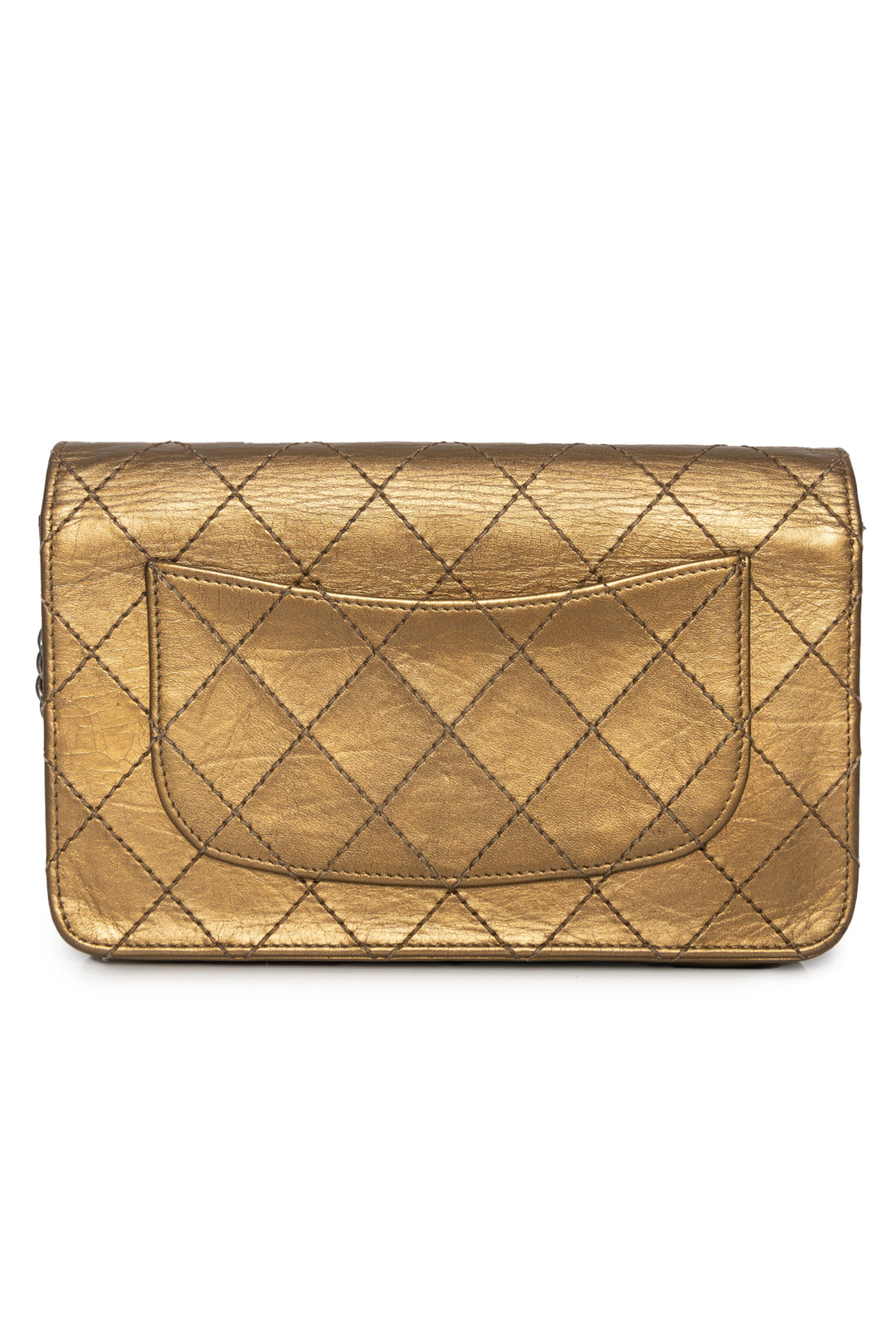 Chanel Quilted Reissue Wallet On Chain