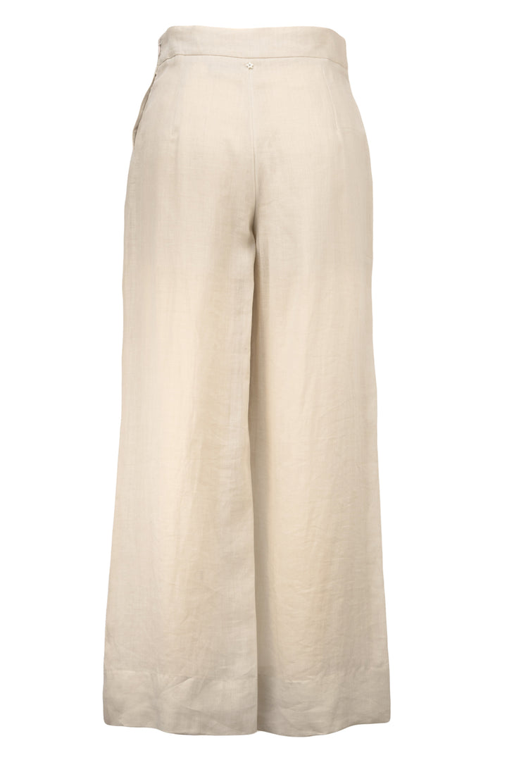 Lorena Antoniazzi Size XS Sheer Wide Leg Pants