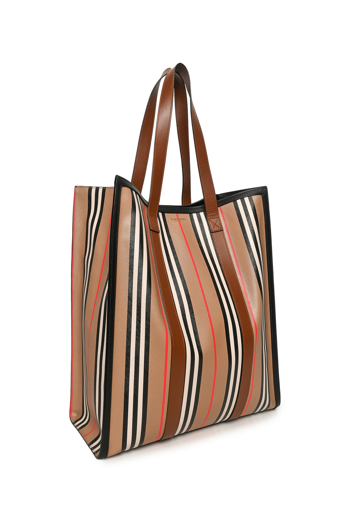 Burberry Icon Stripe Vertical Tote