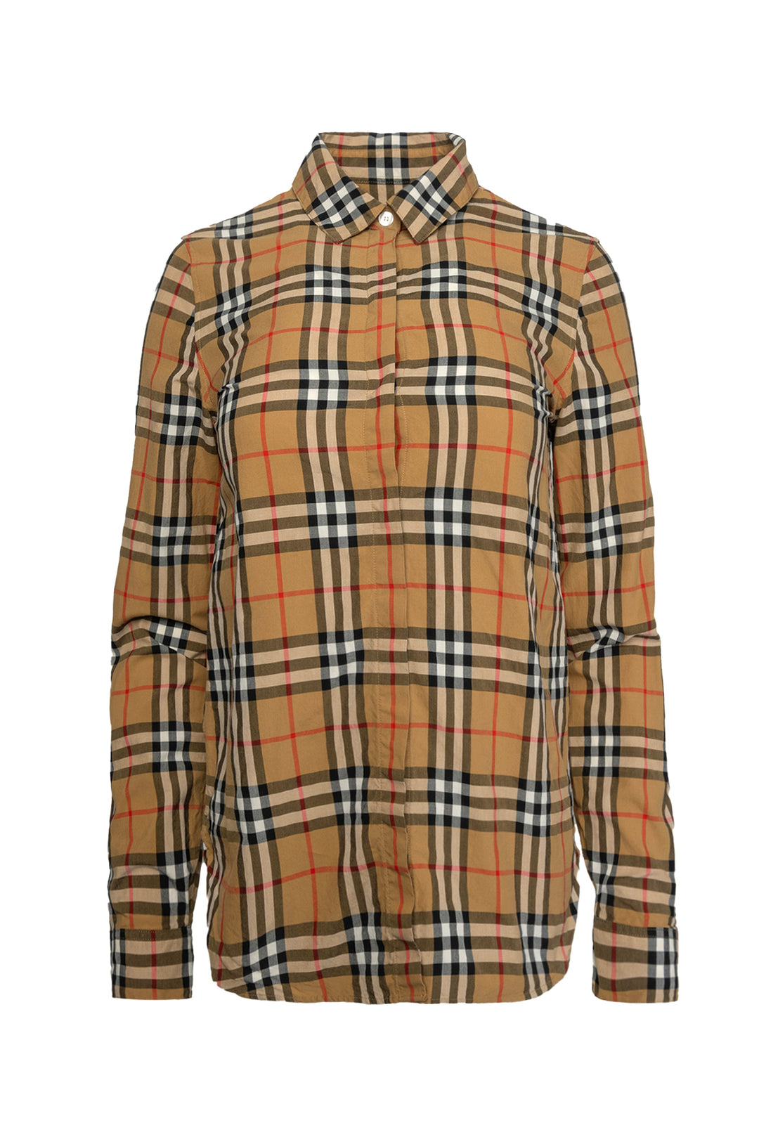 Burberry Size 2 Vintage Check Blouse