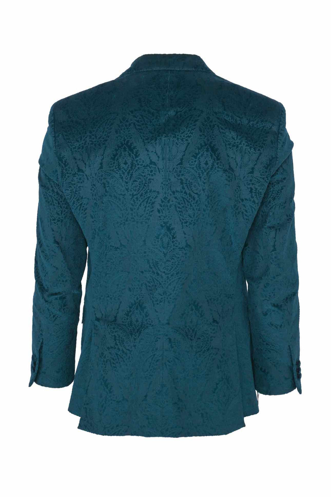 Etro Size 36 Men's Paisley Print Corduroy Blazer