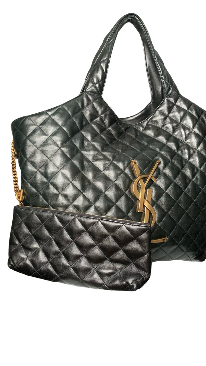 Yves Saint Laurent Monogram Icare Maxi Shopping Tote