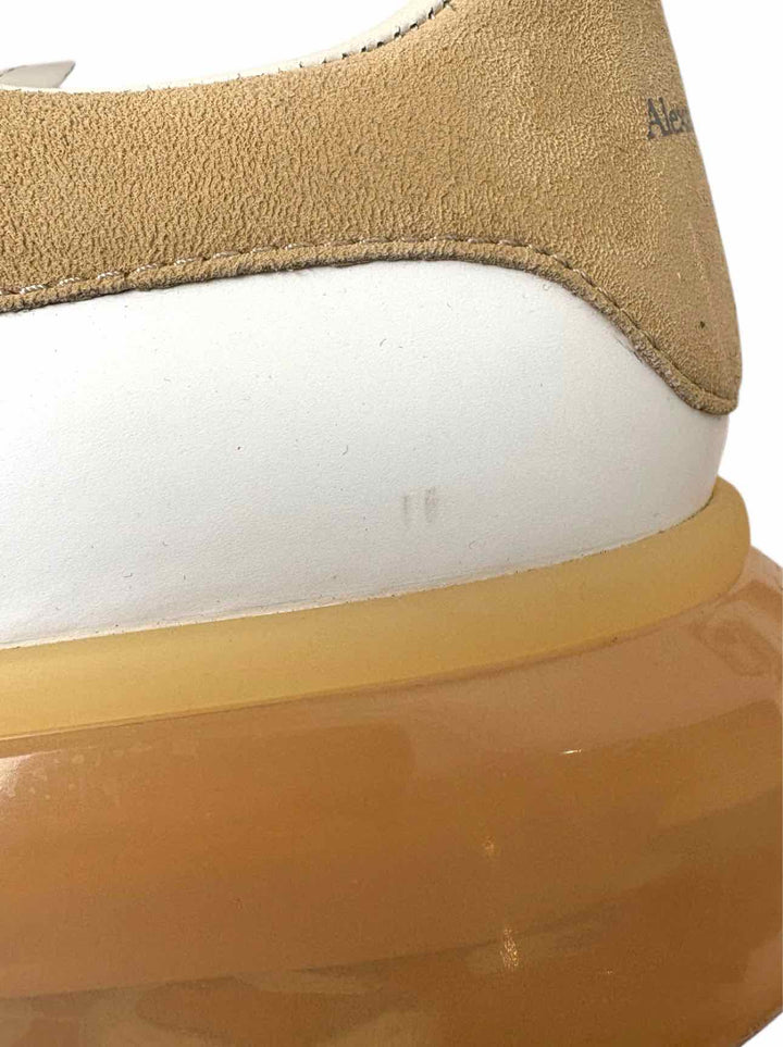 Alexander Mcqueen Size 39 Oversized Platform Leather Sneaker