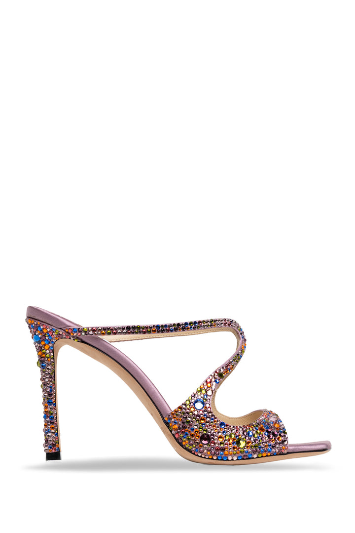 Jimmy Choo Size 38.5 Anise 95 Glitter Sandals