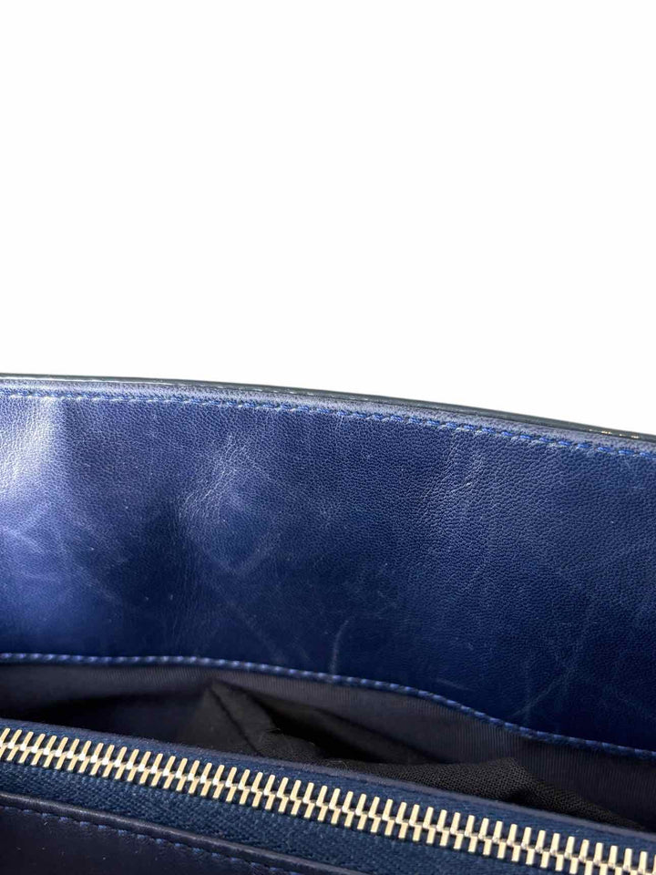 Chanel Patent Leather Logo Lipstick Purse