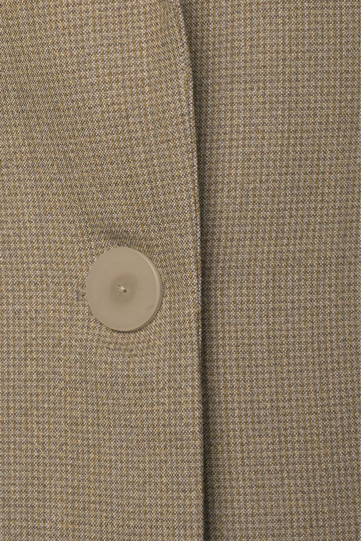 Christopher Esber Size 8 Stretch Wool Apex Sleeve Structured Coat