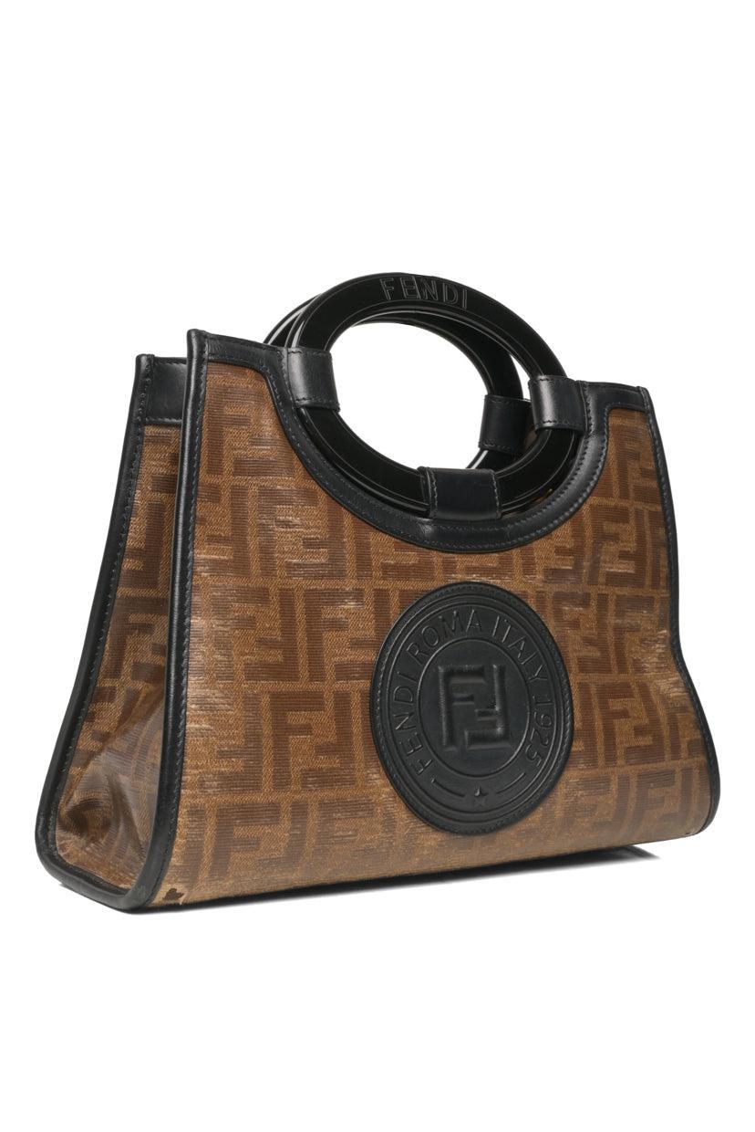 Fendi Zucca Small Runaway Shopping Tote