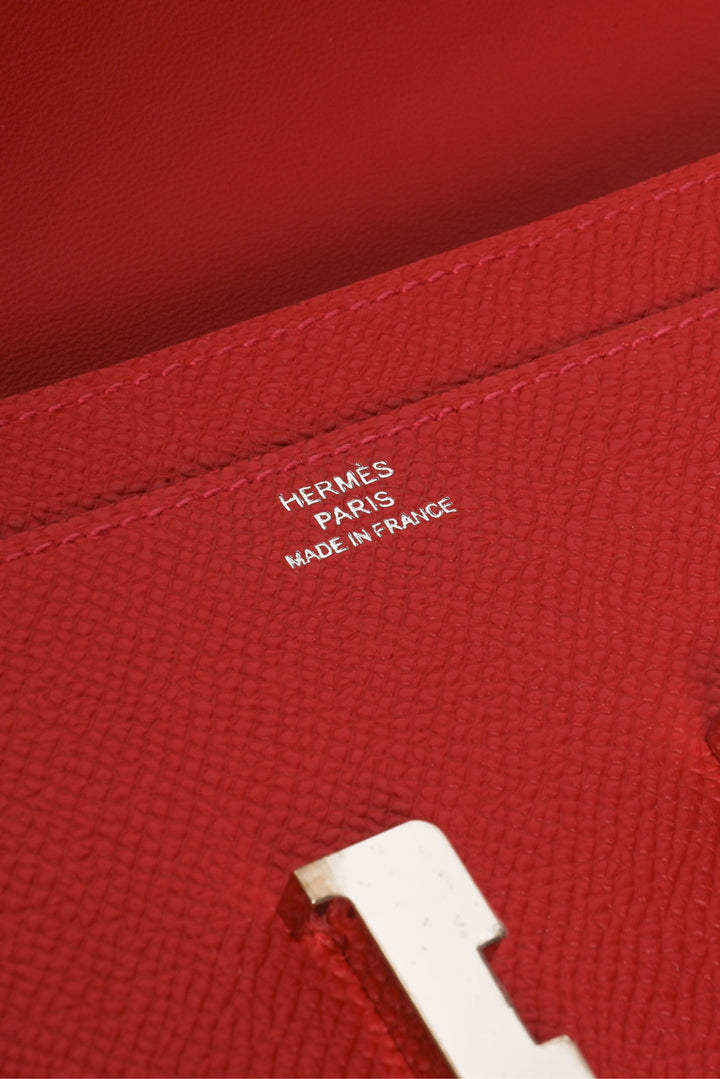 Hermes 2015 Epsom Constance Long Wallet