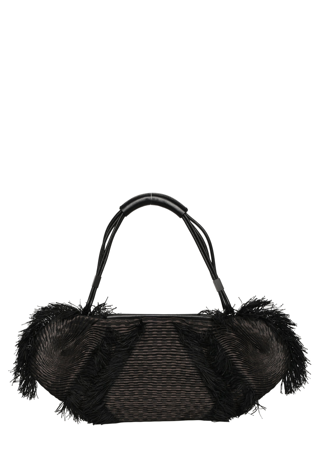 Issey Miyake Pleated Fringe Shoulder Bag