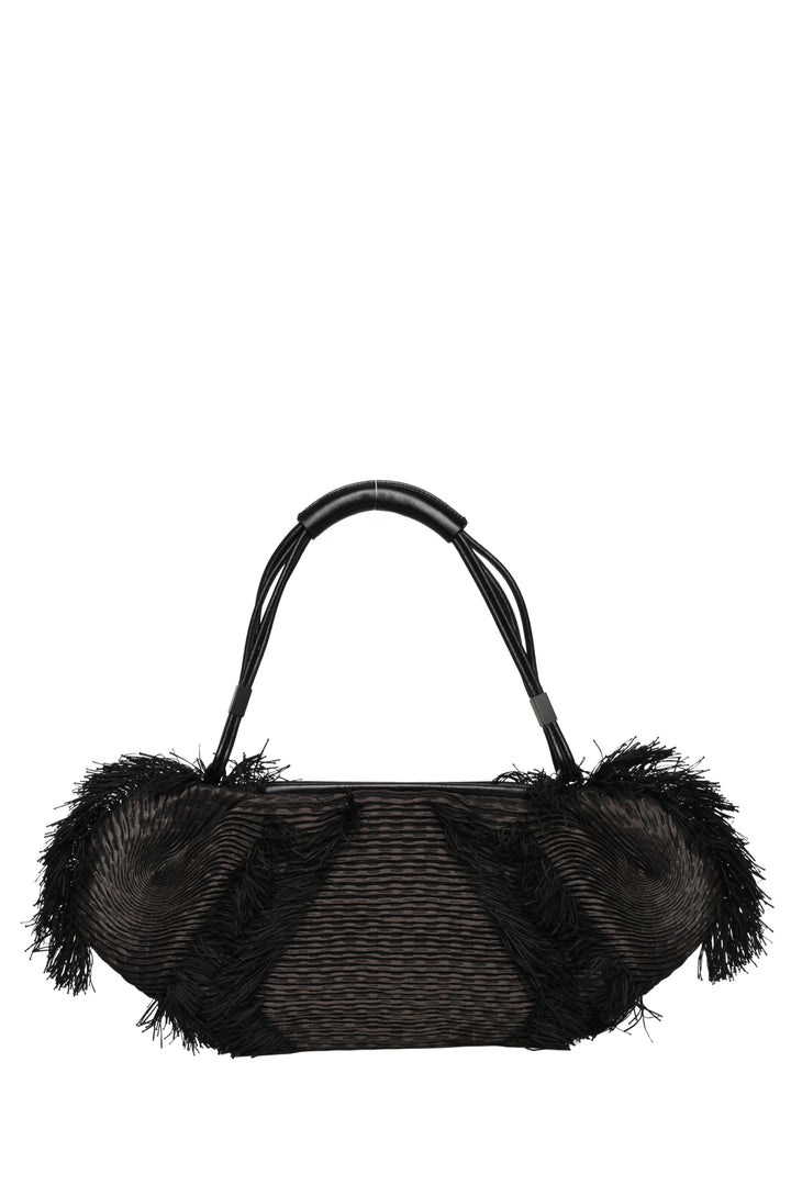 Issey Miyake Pleated Fringe Shoulder Bag