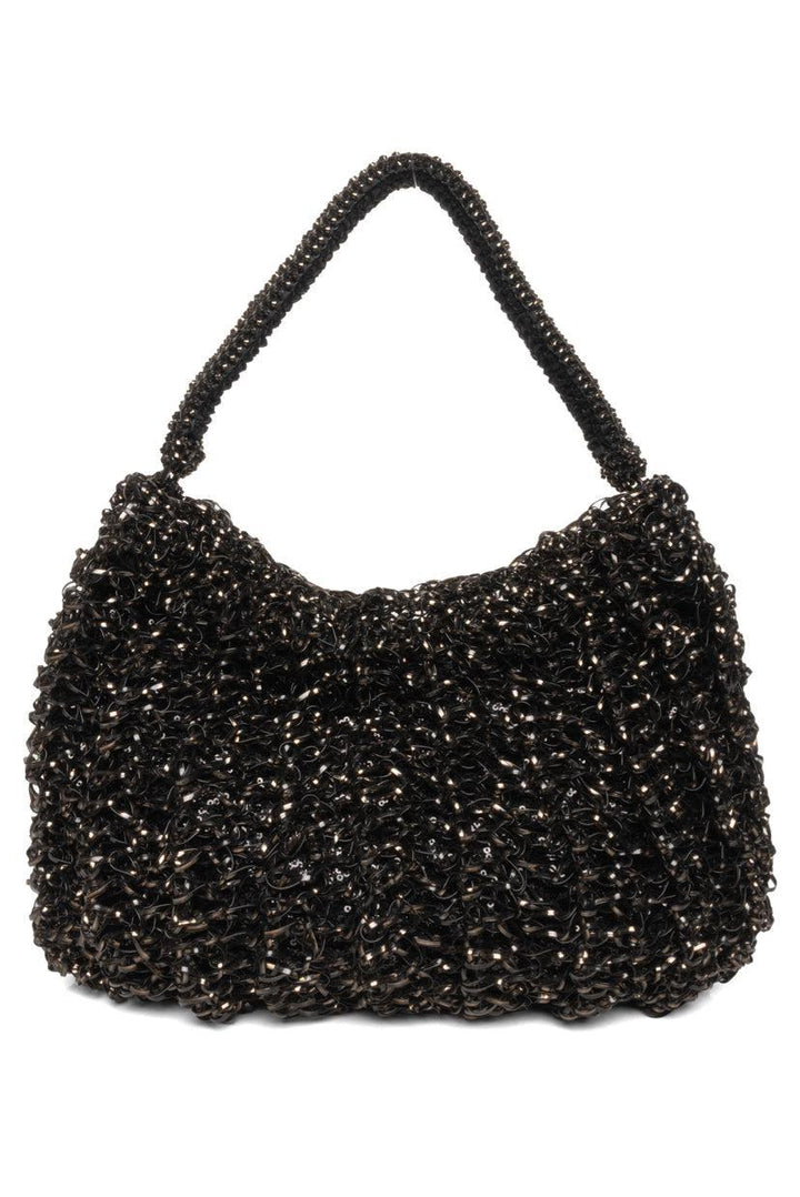 Anteprima Woven PVC Wirebag Shoulder Bag