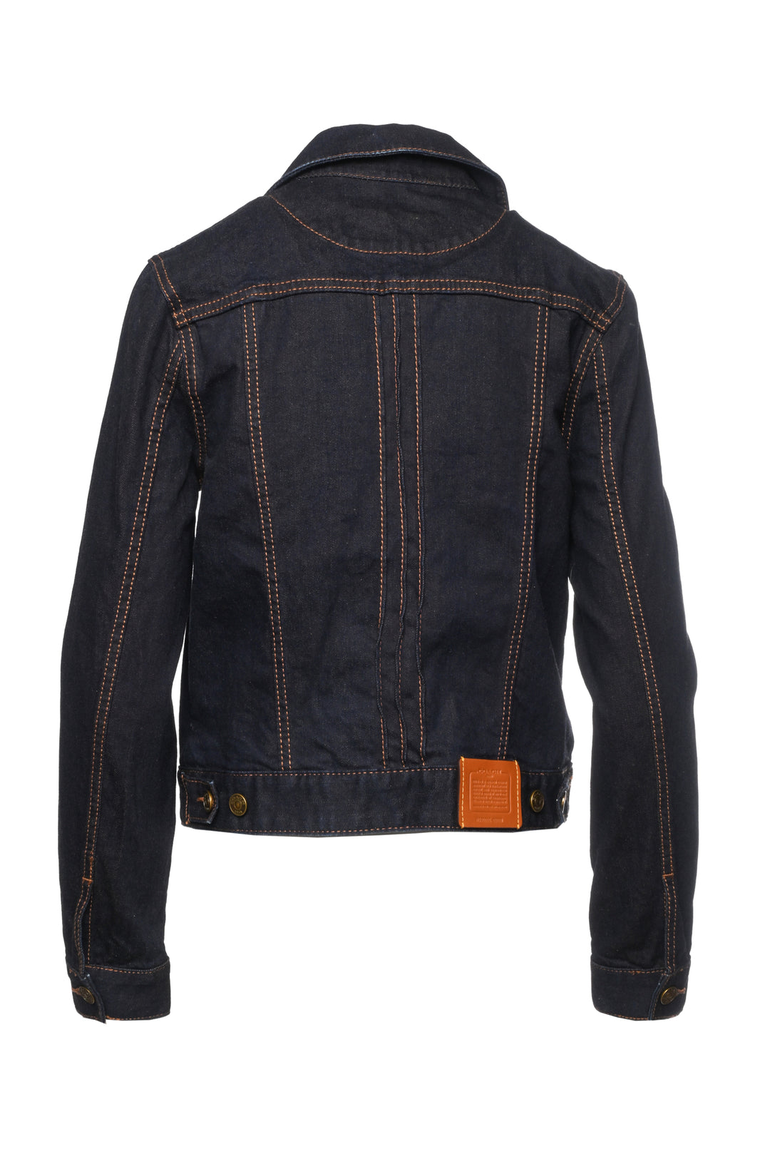 Coach Size 2 1941 Everday Logo Chain Denim Jacket