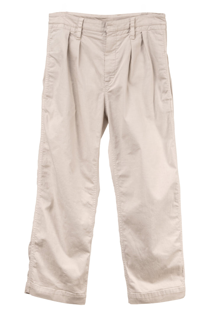 Brunello Cucinelli Size 6 Pleated Cotton Blend Pants