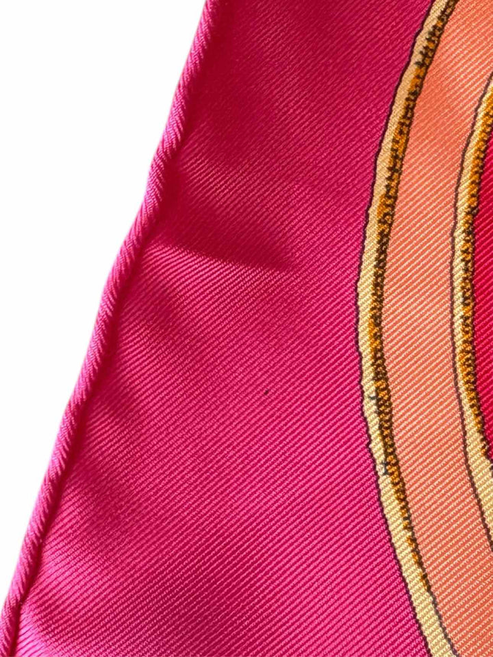 Hermes L'Instruction Du Roy En L'Exercice De Monter A Cheval Silk Scarf