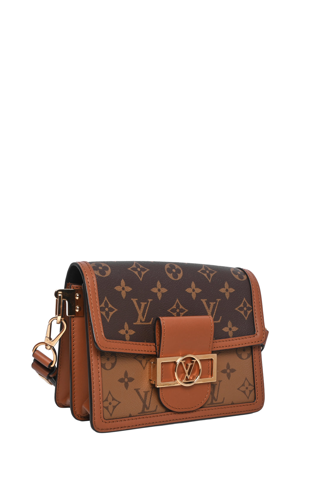 Louis Vuitton 2019 Reverse Monogram Mini Dauphine Shoulder Bag
