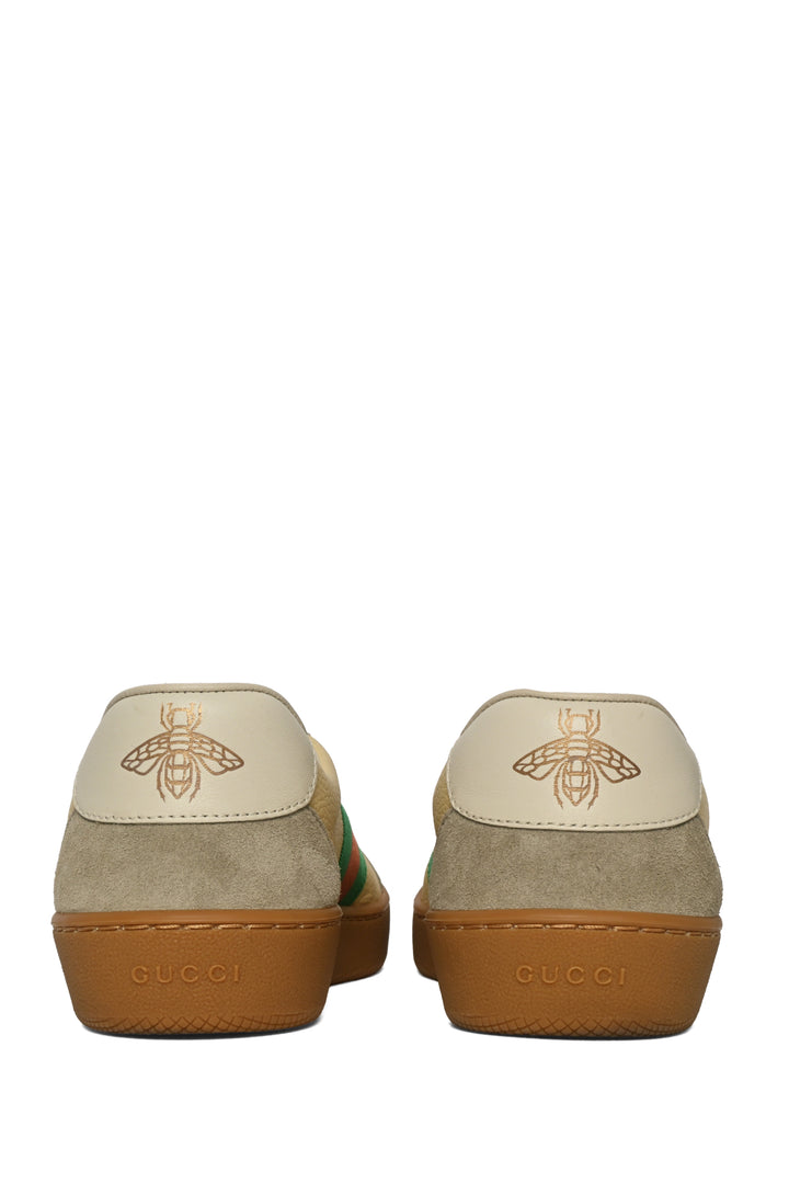 Gucci Size 37 G74 Web Low Sneakers