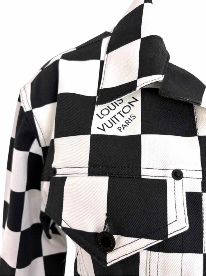 Louis Vuitton Size 36 Damier Denim Jacket