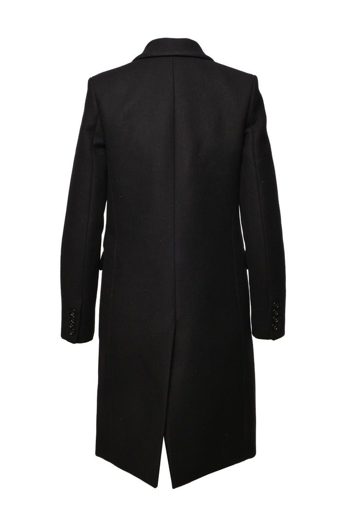 Nili Lotan Size 0 Single Breasted Wool Coat