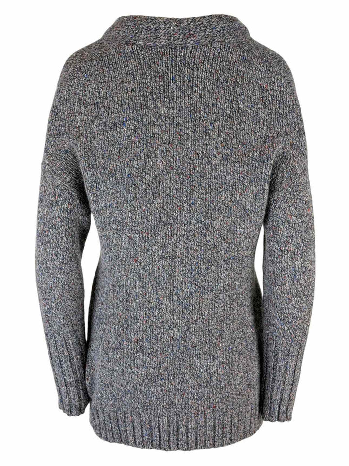 Brunello Cucinelli Size L Speckle Cashmere Long Cardigan