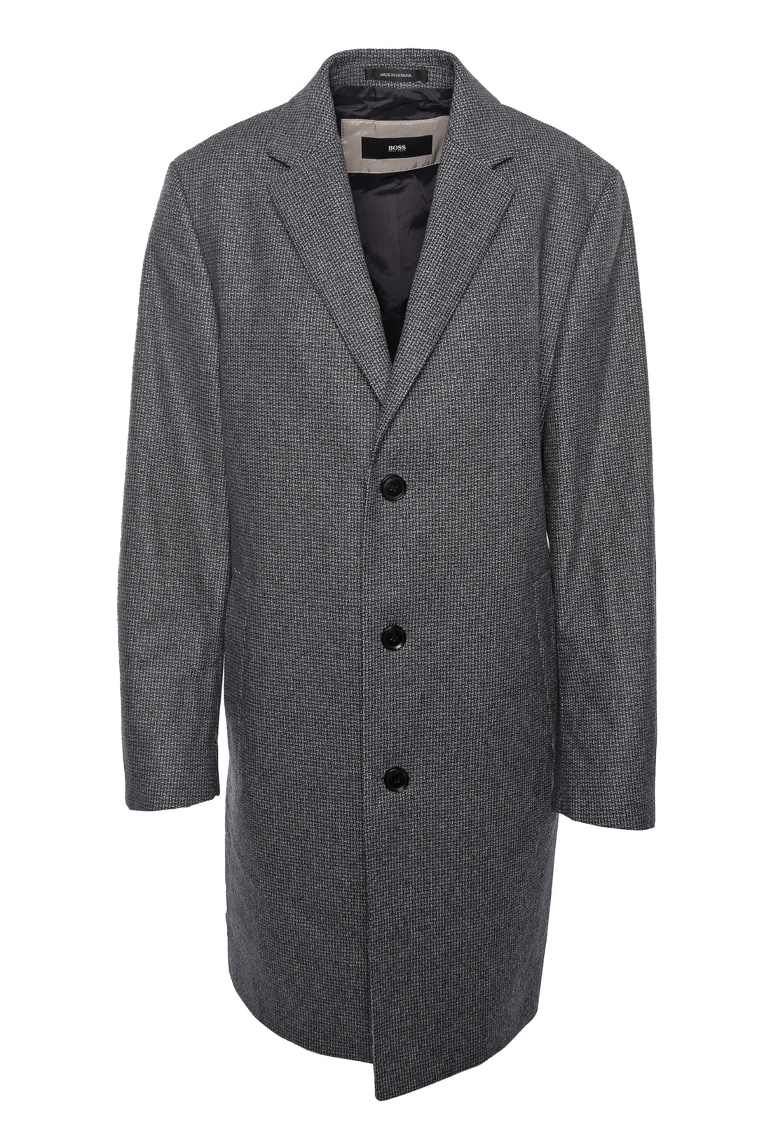 Boss Size 40 Men's Wool Coat