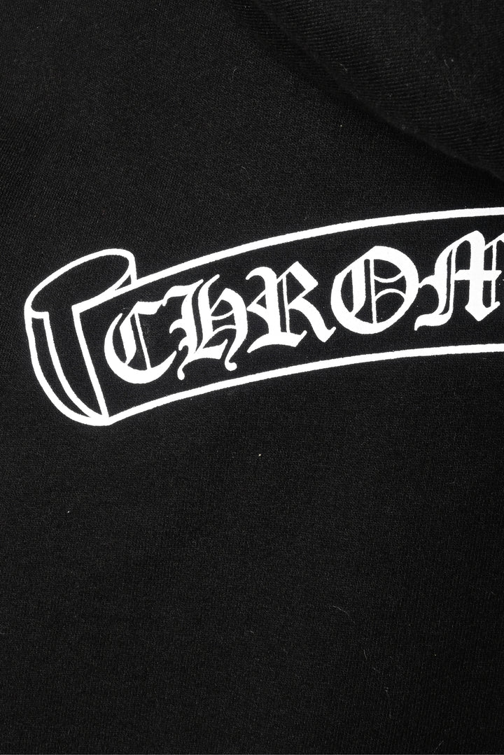 Chrome Hearts Size L Men's Scroll Logo Pullover Hoodie