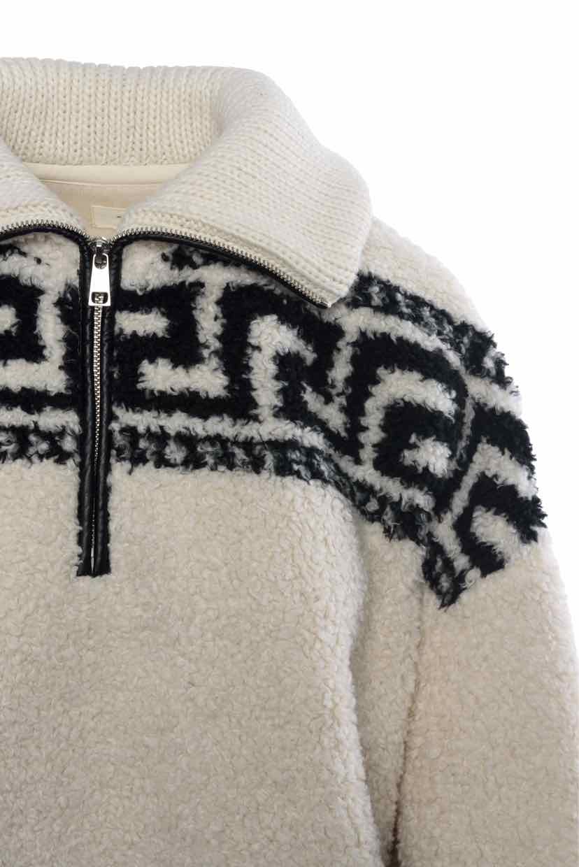 Isabel Marant Garner Quarter Zip Size 40 Sweater