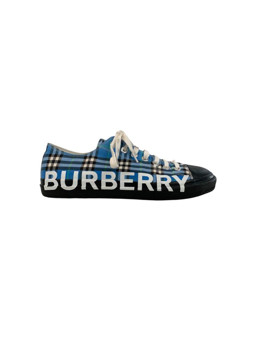 Burberry Size 45 Men's Check Larkhall Sneakers