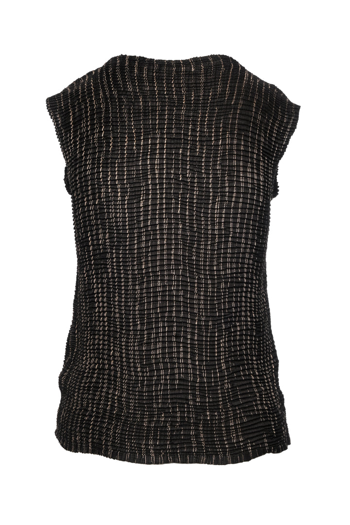 Issey Miyake Size S Sleeveless Pleated Tops