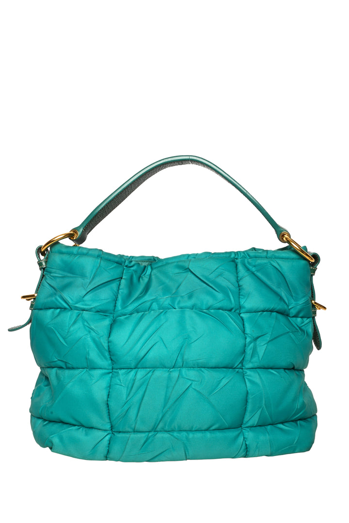 Prada Tessuto Nylon Quilted Shoulder Bag