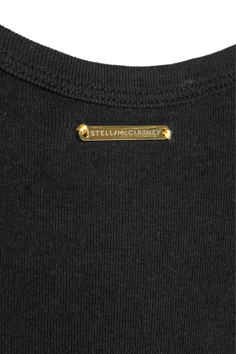 Stella Mccartney Size M/L Cotton Tank Drape Dress