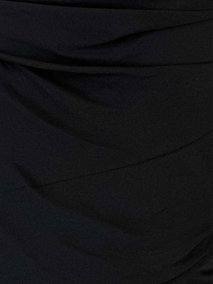 Tom Ford Size 44 Ruched Lace Trim Pencil Skirt