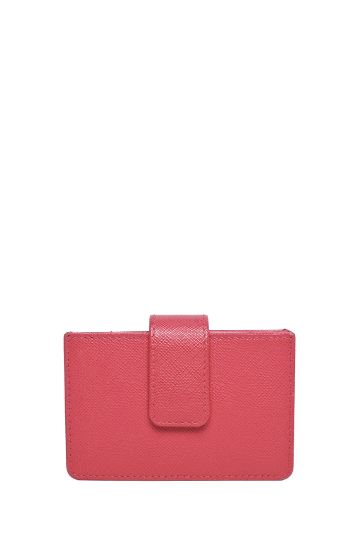 Prada Saffiano Leather Card Holder