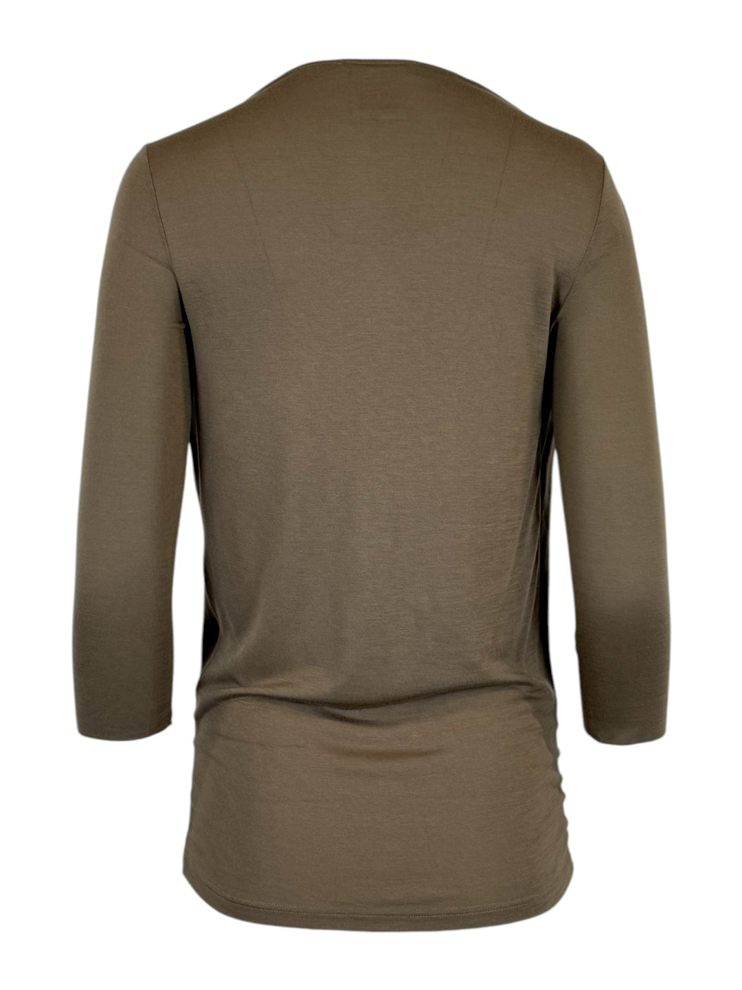 Givenchy Size XS Silk Cowl Neck Quarter Sleeve Tops