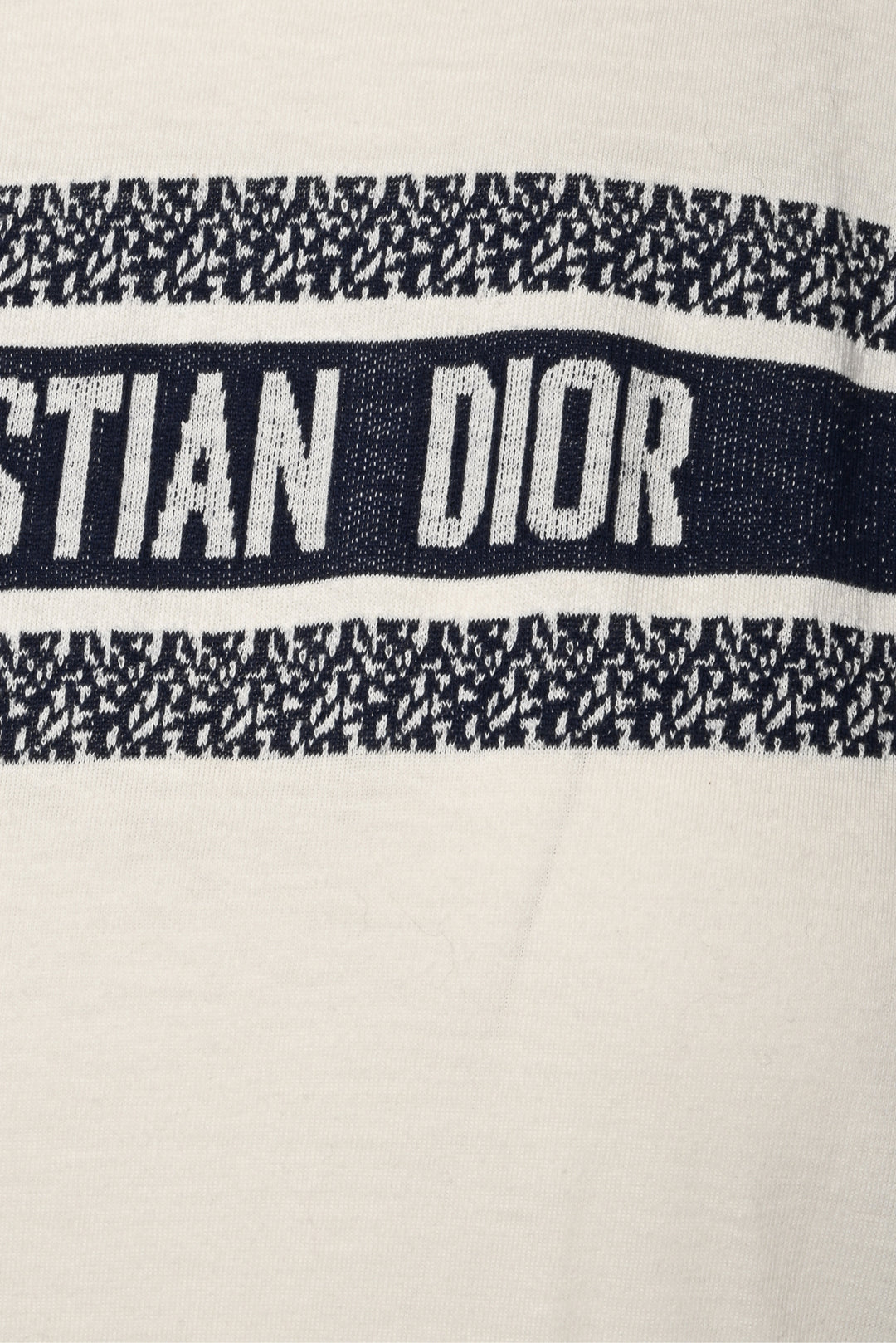 Dior Size M Logo Cotton T-Shirt