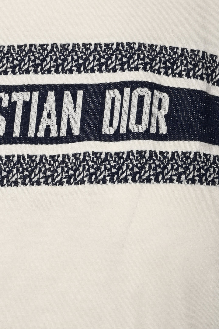 Dior Size M Logo Cotton T-Shirt