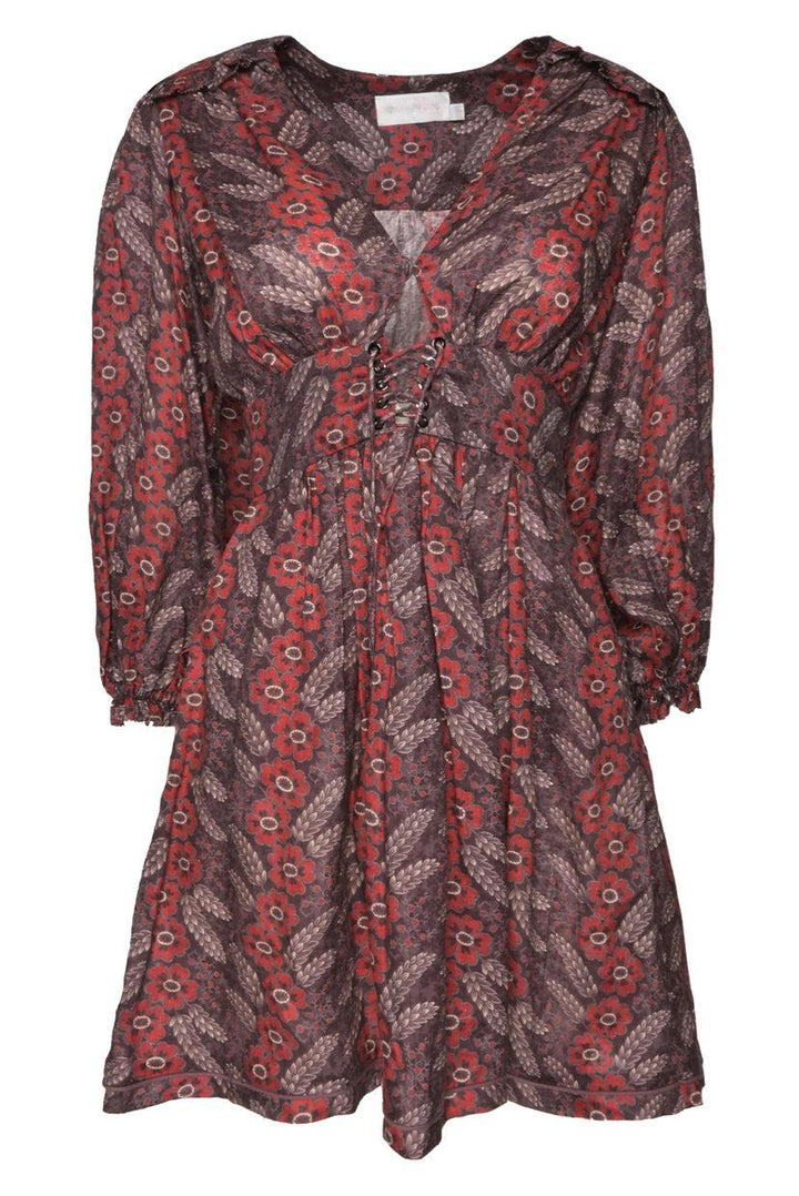 Zimmermann Size 1 Floral Printed Mini Dress