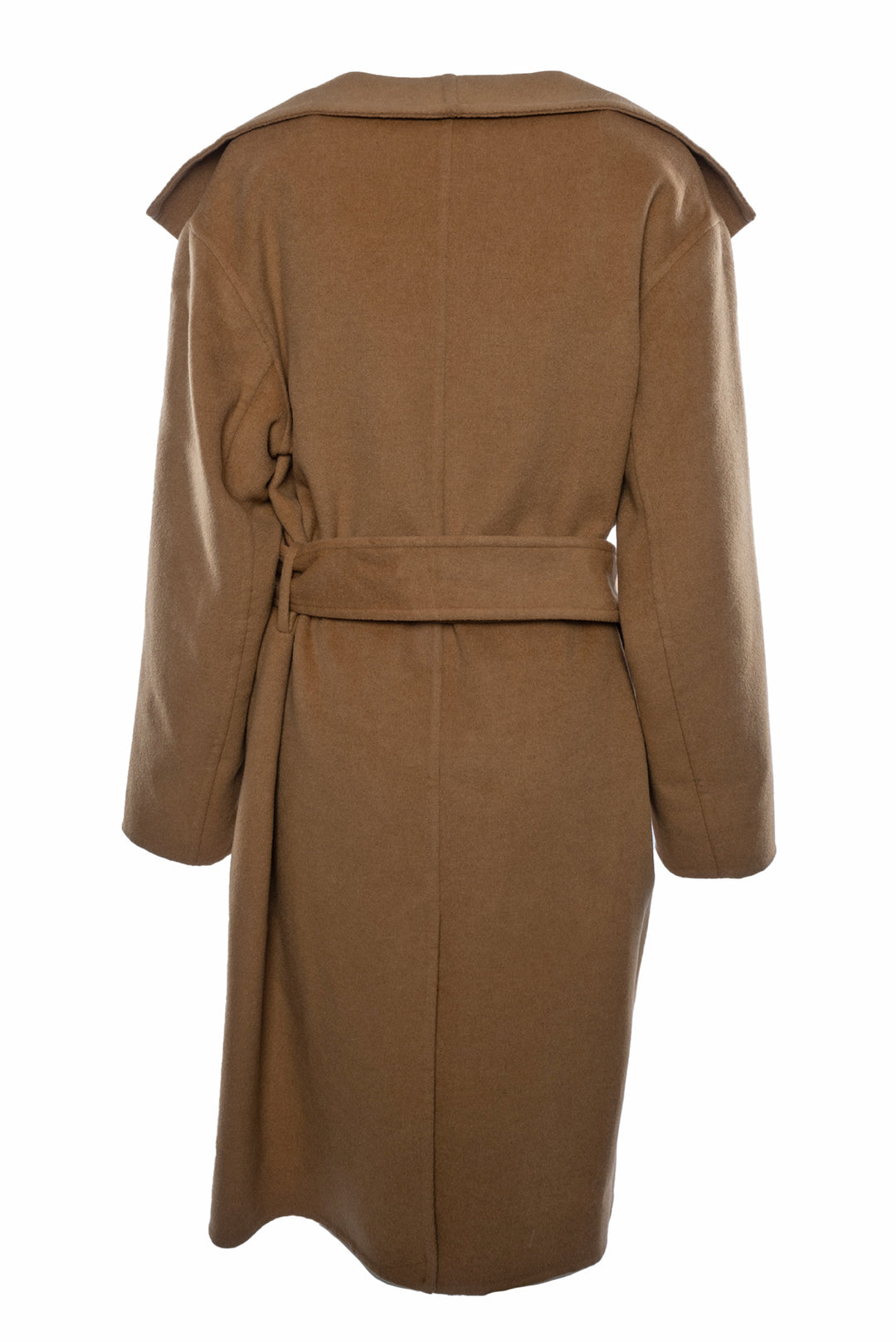 Vince Size M Wool Blend Coat with Belt